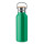 Borraccia personalizzabile con coperchio bamboo e doppio strato acciaio inox 500 ml