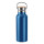 Borraccia personalizzabile con coperchio bamboo e doppio strato acciaio inox 500 ml