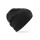 Berretto personalizzabile Beechfield in cotone elastico con etichetta rimovibile