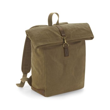 Borsa personalizzata con logo - Heritage Waxed Canvas Backpack