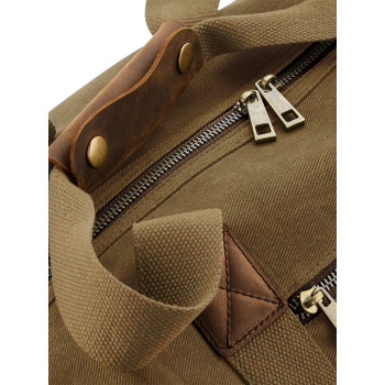 Borse da viaggio personalizzate con logo - Heritage Waxed Canvas Holdall
