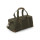 Holdall personalizzabile Quadra in cotone canvas cerato e pelle
