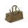 Holdall personalizzabile Quadra in cotone canvas cerato e pelle