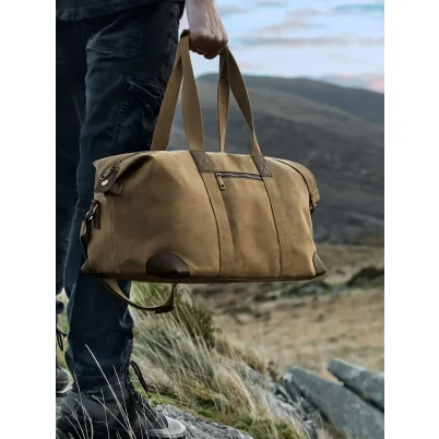 Heritage Waxed Canvas Holdall