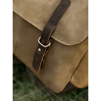 Borse personalizzate con logo - Heritage Waxed Canvas Messenger
