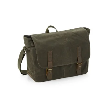 Borse personalizzate con logo - Heritage Waxed Canvas Messenger