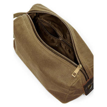 beauty case personalizzati​ - Heritage Waxed Canvas Wash Bag