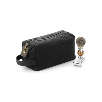 beauty case personalizzati​ - Heritage Waxed Canvas Wash Bag