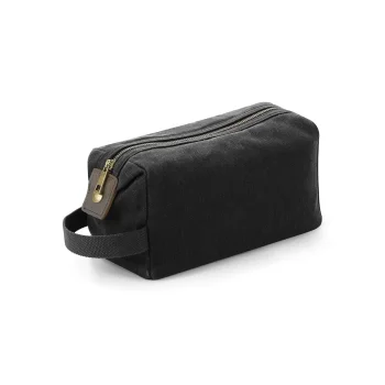 Beauty Case da Viaggio Personalizzato - Heritage Waxed Canvas Wash Bag