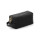 Beauty Case personalizzabile Quadra in cotone canvas cerato con pelle