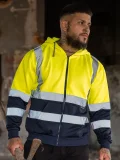 Hi-Vis Zipper Hoodie