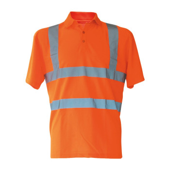 T-shirt alta visibilità personalizzate - Hi-viz Polo Shirt