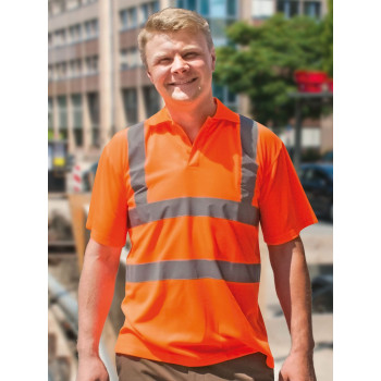 T-shirt alta visibilità personalizzate - Hi-viz Polo Shirt