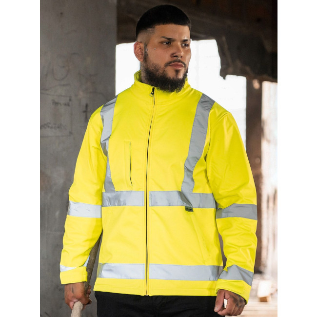 Hi-Viz Softshell Jacket