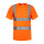 T-shirt personalizzabile Korntex alta visibilità arancione riflettente