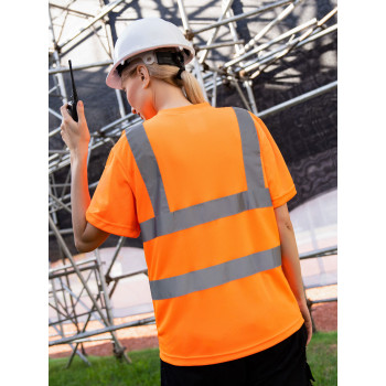 T-shirt alta visibilità personalizzate - Hi-viz T-Shirt