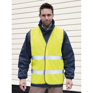 Abbigliamento alta visibilità personalizzato con logo aziendale - High Viz Motorist Safety Vest