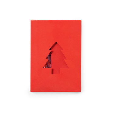 Set decorazioni natalizie personalizzabile con matite di legno e cartone eco