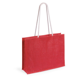 Borse shopper juta personalizzate con logo - Hintol