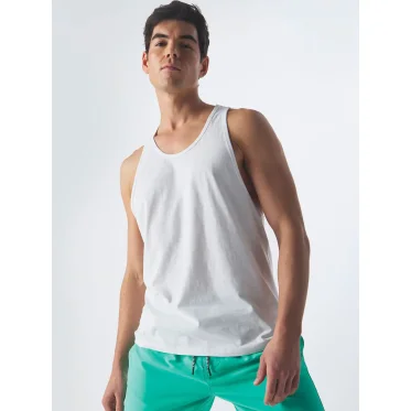 Canottiera personalizzabile Black Spider con ampio giromanica in cotone