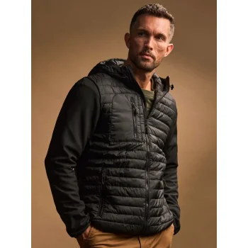 Hooded Crossover Jacket