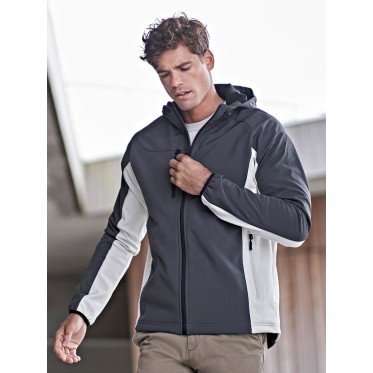 Softshell personalizzati con logo aziendale - Hooded Lightweight Performance Softshell