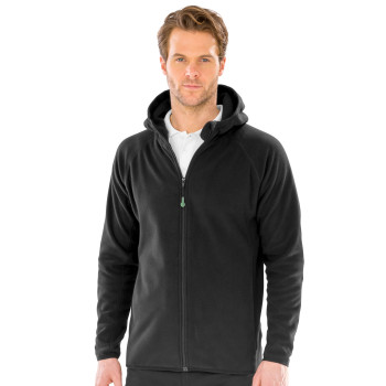 Hooded Recycled Microfleece Jacket