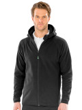 Hooded Recycled Microfleece Jacket
