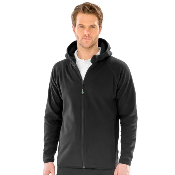 Hooded Recycled Microfleece Jacket
