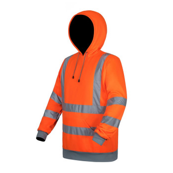 Felpe alta visibilità personalizzate - Hoody