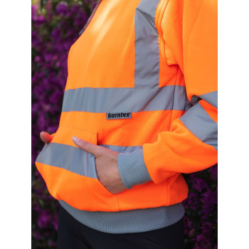 Felpe alta visibilità personalizzate - Hoody