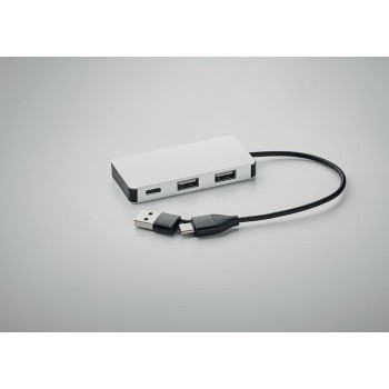 HUB-C - Hub USB a 3 porte