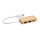 Hub USB personalizzabile con custodia bamboo e 3 porte USB multiplo
