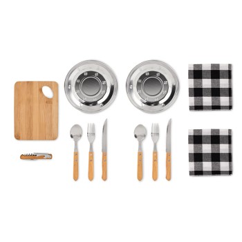 Zaini picnic personalizzati con logo - HUDSON - Set da picnic per 2