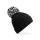 Cuffia Pesante Personalizzabile Beechfield Con Pom Pom Oversize