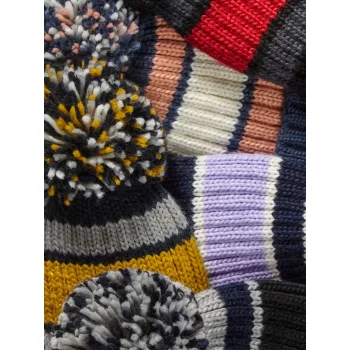 Hygge Striped Beanie