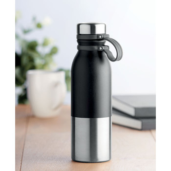 Borraccia termica personalizzate con logo - ICELAND - Bottiglia doppio strato 600 ml