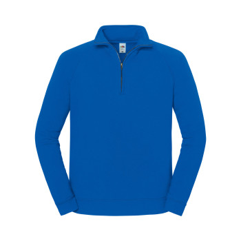 felpe uomo personalizzate - Iconic Premium Zip Neck Sweat