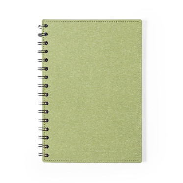 Notebook ad anelli formato A5 personalizzabile copertina rigida kraft