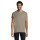 T-shirt personalizzabile uomo cotone elasticizzato con colletto a coste