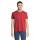 T-shirt personalizzabile uomo cotone elasticizzato con colletto a coste