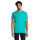 T-shirt personalizzabile uomo cotone elasticizzato con colletto a coste