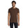 T-shirt personalizzabile uomo cotone elasticizzato con colletto a coste