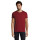 T-shirt personalizzabile uomo cotone elasticizzato con colletto a coste
