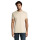 T-shirt personalizzabile uomo cotone elasticizzato con colletto a coste
