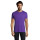 T-shirt personalizzabile uomo cotone elasticizzato con colletto a coste