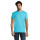 T-shirt personalizzabile uomo cotone elasticizzato con colletto a coste