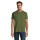 T-shirt personalizzabile uomo cotone elasticizzato con colletto a coste