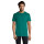 T-shirt personalizzabile uomo cotone elasticizzato con colletto a coste