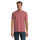 T-shirt personalizzabile uomo cotone elasticizzato con colletto a coste